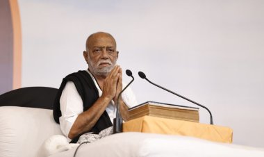 Morari Bapu extends humanitarian assistance of Rs. 25 lakh for war-torn Israel & Palestine