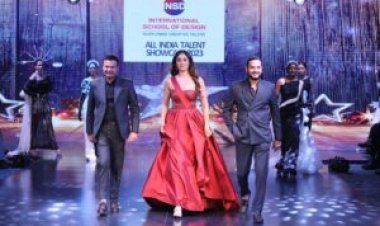 Dazzling Designs Take Center Stage: International School of Design-INSD Unveils Spectacular Gala Fashion Extravaganza at their All India Talent Showcase 2023