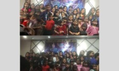 Jyothi kottapalli organised kids event in which 200 kids participated for audition successfully