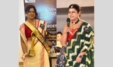 Deepa Manna won the title of Woman of the Substance 2023 in Miss and Mrs. India International Woman of Substance Beauty Pegeant 2023