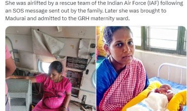 Indian Army arrived as an angel for a pregnant woman amid floods, gave birth to a child in the hospital