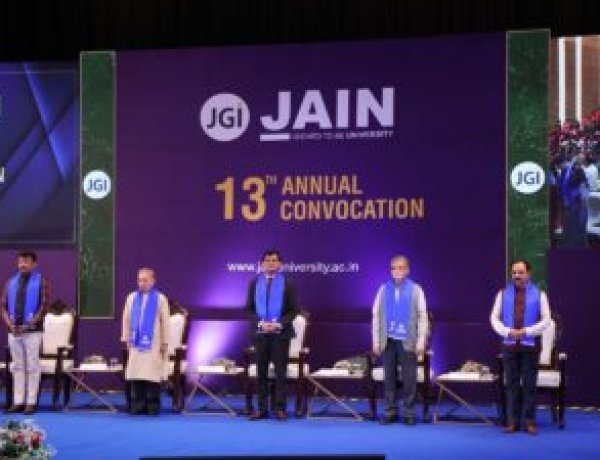 JAIN (Deemed-to-be University) Celebrates Triumph at its 13th Annual Convocation for Batch 2023