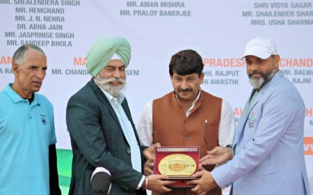 Delhi Hosts 3rd Khelo Masters Games, Inspiring Fit India Movement