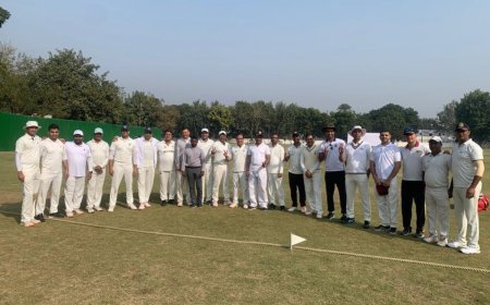 CS XI Dominates in Friendly Clash against Rashtrapati Bhawan XI: A Stellar Performance at Kendriya Vidyalaya Ground