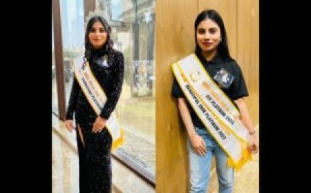 Srishti Modak Tejavath won the title of Mrs. India One in a Million Karnataka 2023