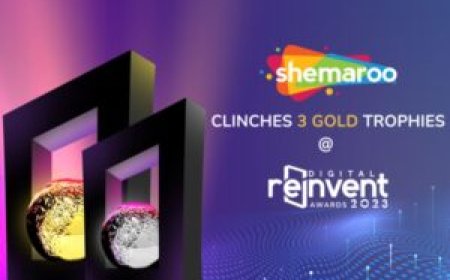 Shemaroo Entertainment’s Creative Brilliance Shines with Triple Gold Win at Digital Reinvent Awards 2023