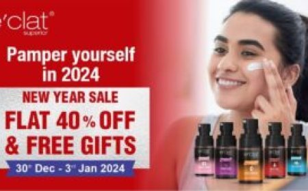 Celebrate the New Year with Unbeatable Offers from India’s leading facial serum brand – e’clat!