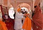Jaipur's City Palace Illuminated as Deputy CM Diya Kumari Honors Guru Gobind Singh with Sacred Sword Ceremony