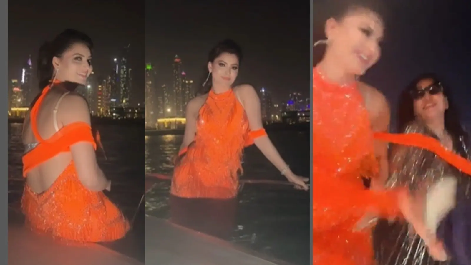 Bollywood Star Urvashi Rautela Throws Extravagant Cruise Birthday Bash for Mother in Dubai