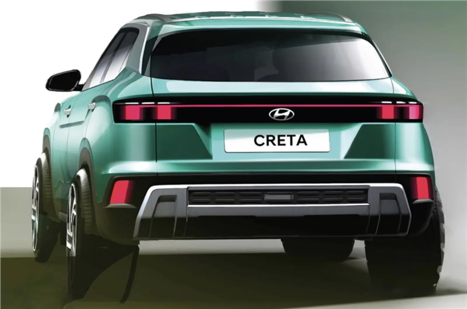 Frst image of the 2024 Hyundai Creta Facelift has leaked; view the interior and design changes