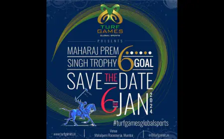 City Of Dreams – Mumbai to Witness 3rd Season of Heritage Sport of India, Polo organised by Turf Games Global Sports, at the Iconic Mahalaxmi Race Course