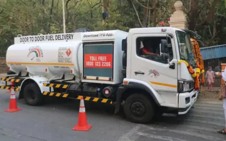 Door-to-door fuel delivery in India, order petrol, diesel online like this