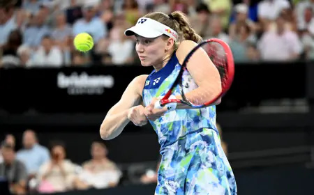 Elena Rybakina wins Brisbane International title by defeating Sabalenka