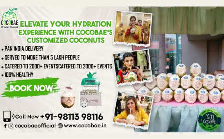 Elevate Your Hydration Experience with Cocobae’s Customized Coconut Water