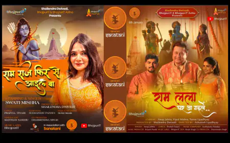 'Digital Devotion: Shailendra Dwivedi’s BhojpuriT Strikes Chords of Cultural Connection with Sanatani Coins in Two Spiritual Anthems'