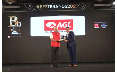 AGL Tiles Honored as Best Brand at ET Edge Brand Conclave 2023