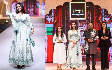 Shree Ambika Fashion Presents Exquisite Collection at a Fashion Expo
