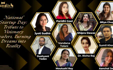 Tribute to Visionary Leaders, Turning Dreams into Reality on this National Startup Day