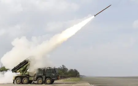 Two South American nations expressed interest in acquiring 120 and 200-km Pinak rocket launchers; India is developing range rockets