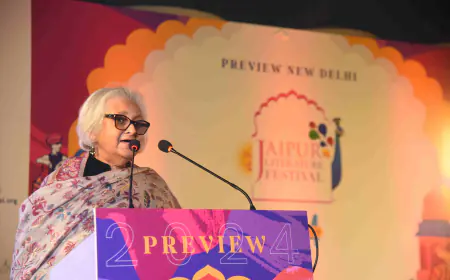 Jaipur Literature Festival 2024 Unveils Exciting Program in Delhi Preview