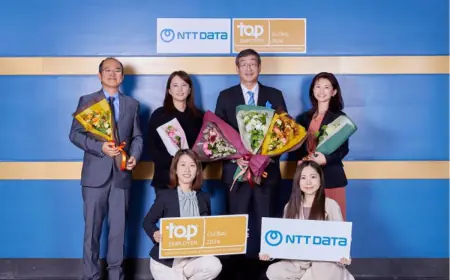 NTT DATA Business Solutions is recognized as a Global Top Employer 2024 