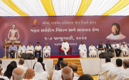 Shrimad Rajchandra Hospital’s camp helps Nearly 25 thousand patients