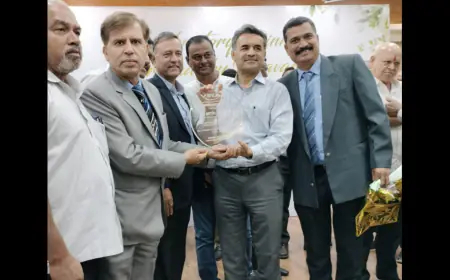 Viraj Profiles Felicitated Dr. Nitin Kareer, IAS, Chief Secretary of Maharashtra