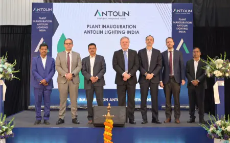 Antolin will manufacture advanced lighting, HMI systems and electronics in its new Chakan facility