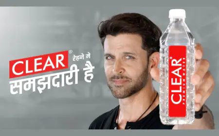 CLEAR Premium Water is Hrithik Roshan’s Clear Choice