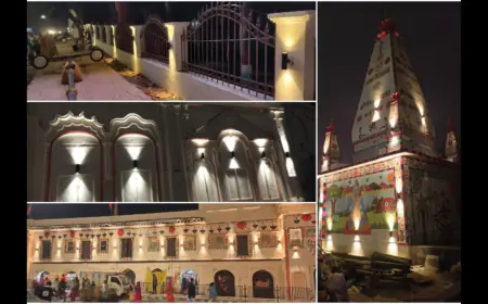 Ram Path lighting in Ayodhya by Instapower