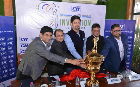 CII-VEDANTA HINDUSTAN ZINC LTD INVITATION GOLF CUP ON 28 JANUARY 2024