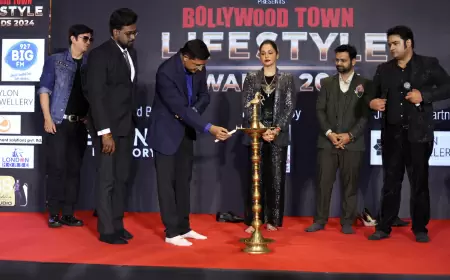 Isha Koppikar Lights Up Bollywood Town Lifestyle Awards 2024 with Glamour and Grace