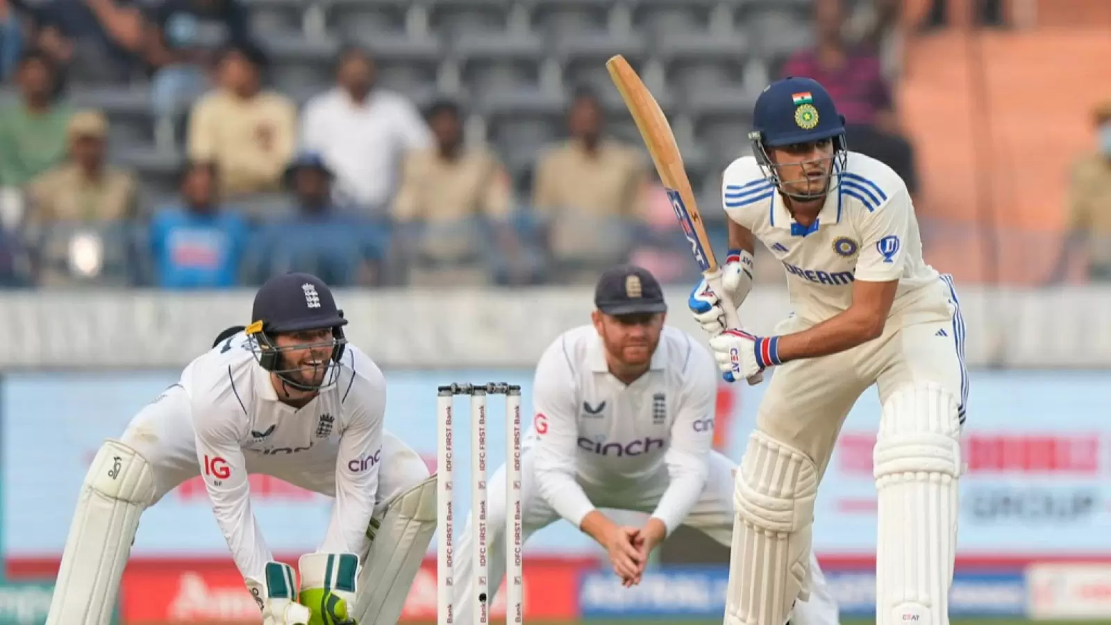 IND vs ENG: Shubman Gill half-century, Rohit-Iyer failed again, India's score 130/4 till lunch on the third day