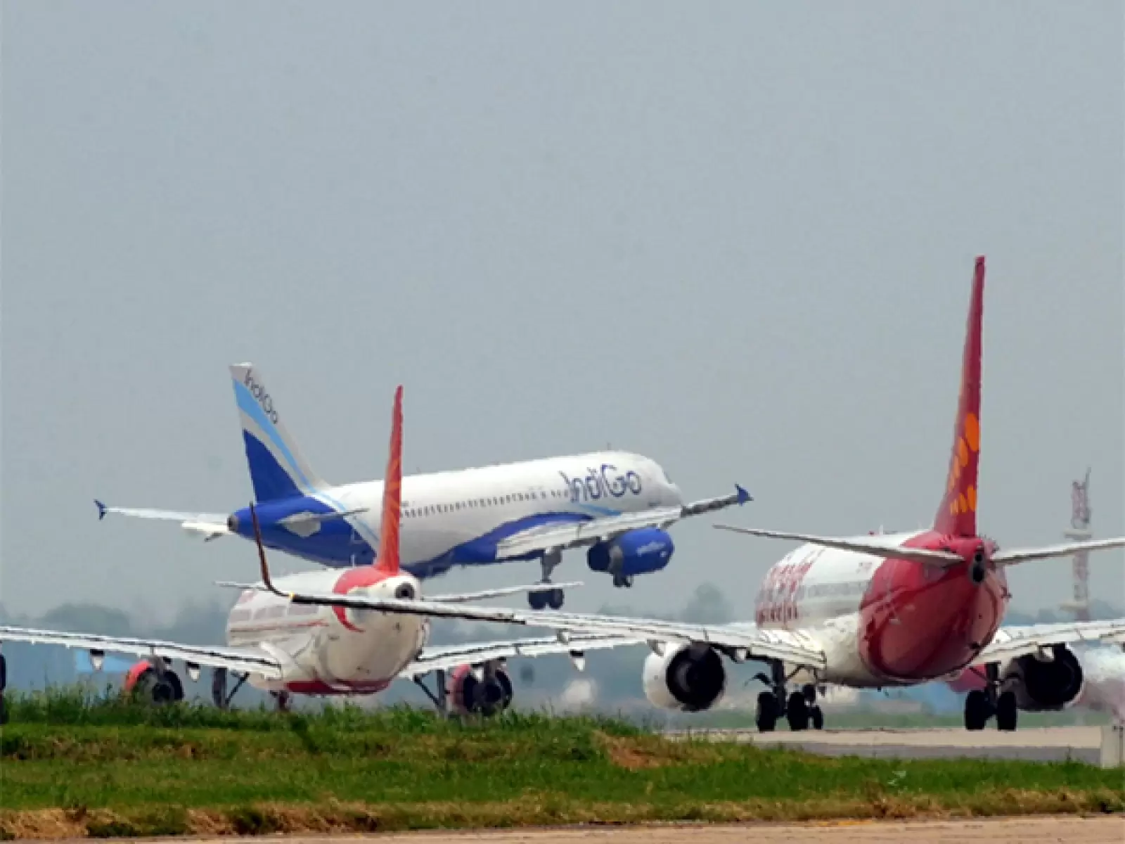 Accident averted at Delhi airport, IndiGo plane crossed taxiway during landing; Runway blocked for 15 minutes