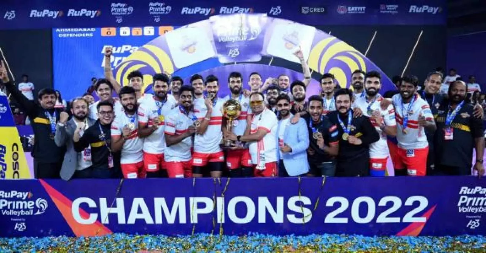Prime Volleyball League: Ahmedabad Defenders register a spectacular win against Kolkata Thunderbolts