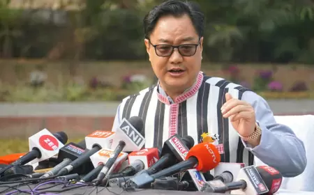 Kiren Rijiju called Hemant Soren a 'spoiled son', wrote - No right to loot public money