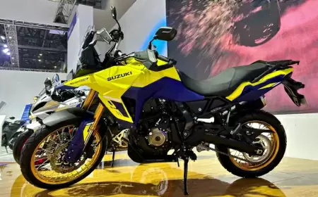 Suzuki GSX-8R glimpsed at Bharat Mobility Expo 2024, may launch soon