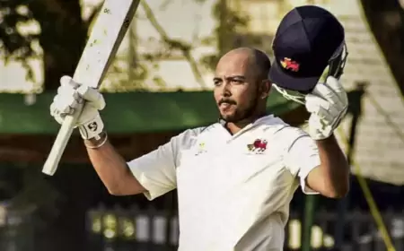 Prithvi Shaw's explosive comeback in Ranji Trophy scored a stormy century in the very first session of the match