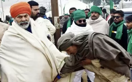 Farmers of BKU Tomar going to Delhi placed under house arrest, BKU Tikait calls for market closure on 16th