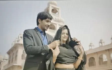 Shravan Sagar and Anjali Raghav Illuminate 'Bharkhama' - A Cinematic Extravaganza or Harmonic Fusion?