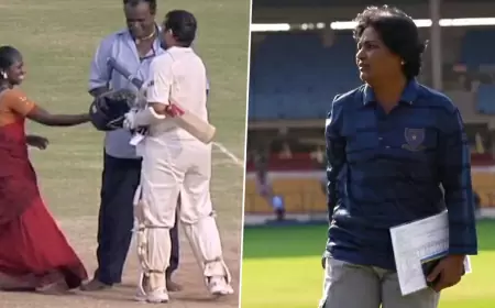 Jacintha, the nation's first female curator, was honoured by Sachin Tendulkar