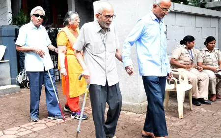 People over 85 who are disabled will also be able to vote in this election from the comfort of their own homes