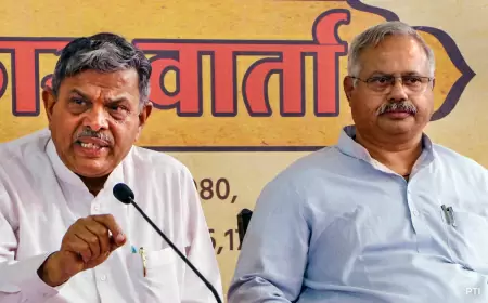 Sangh said on electoral bonds - this is an experiment, time will tell how effective it will be, read what Dattatreya Hosabale said
