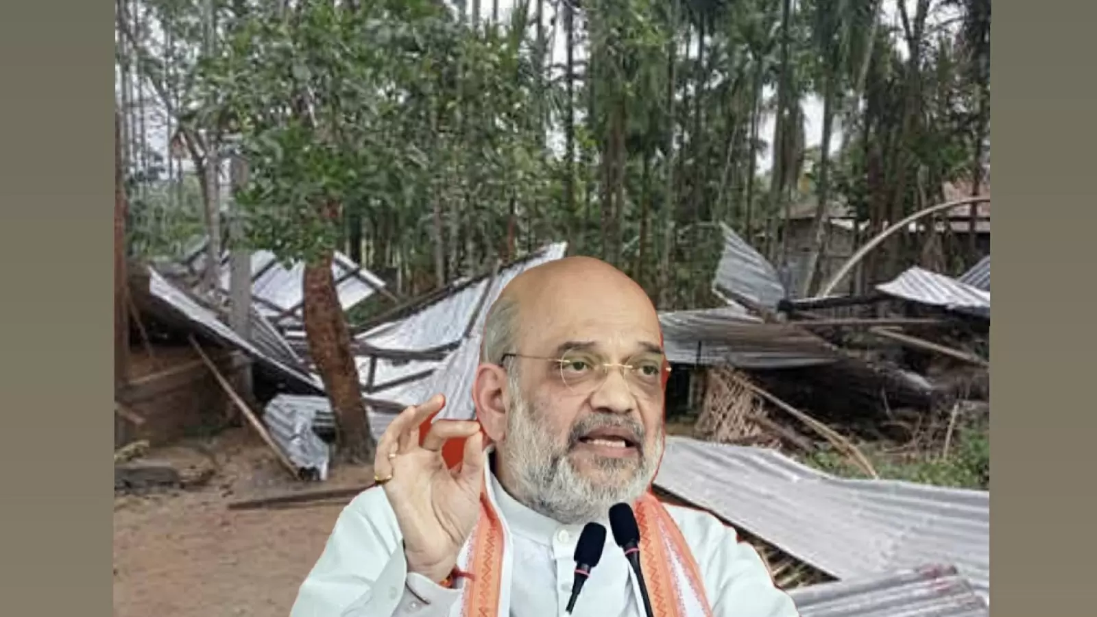 Bengal Storm: Home Minister talks with CM of storm-affected states, assures all possible help