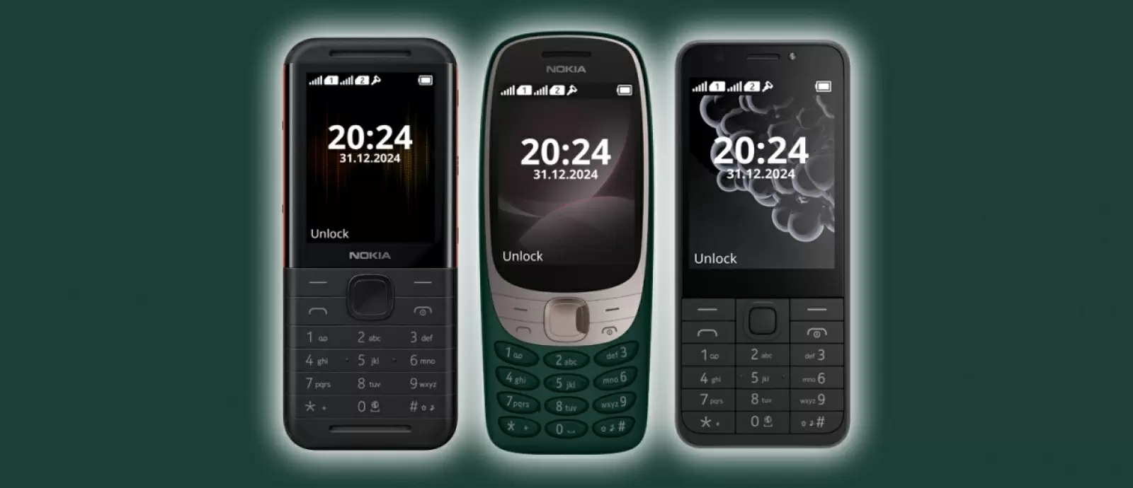 HMD launches three new feature phones, these features are available with Unisoc 6531F chipset