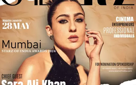 Sara Ali Khan to Grace Starz of India Awards and Magazine Launch on 28th May 2024