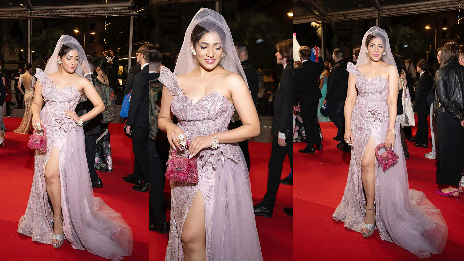 Iti Acharya Stuns in Catwalk Couture at Cannes for Third Year Running
