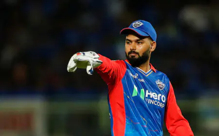 Due to this action in IPL, Rishabh Pant may be banned for one match, know the whole matter