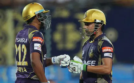 KKR was not able to break the maze of 7 for the last two seasons, the story changed with the arrival of Gambhir