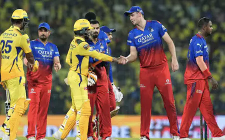 RCB vs CSK: High voltage match may be affected by weather, RCB's aspirations will be shattered